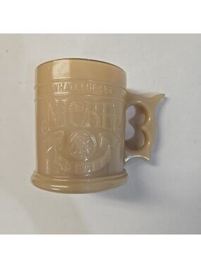 Vintage Whataburger Buffalo Nickel Coffee Mug Made In USA Trigger Finger Handle